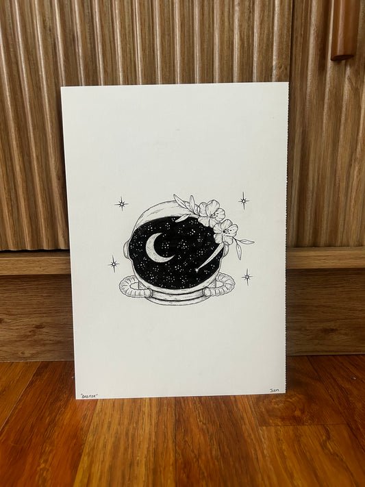 "Orbiter" Original Drawing