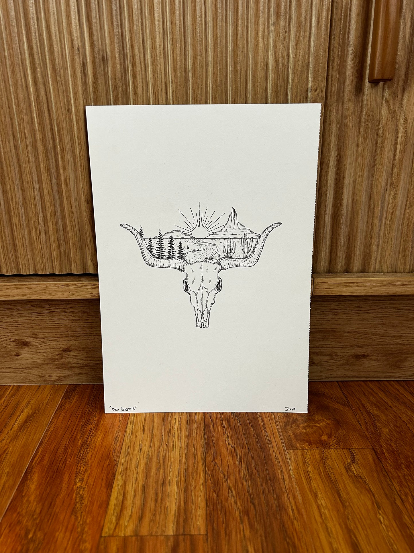 "Dry Deserts" Original Drawing